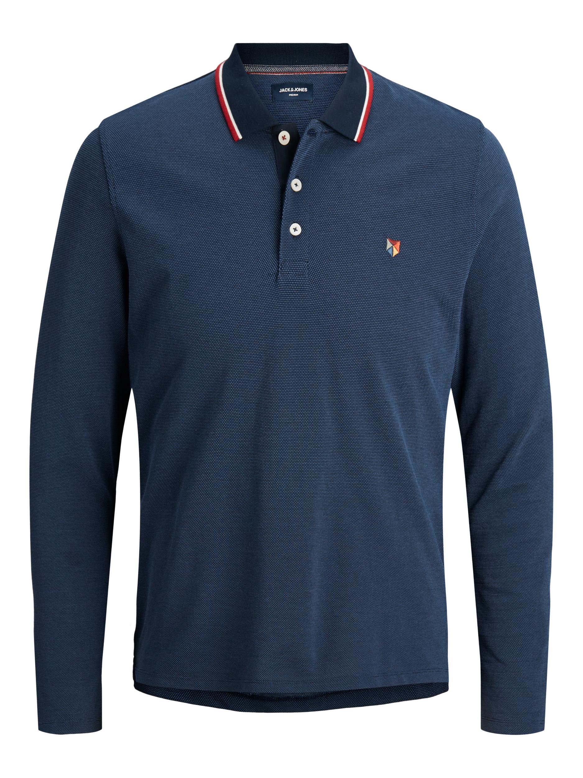 Poloshirt langarm