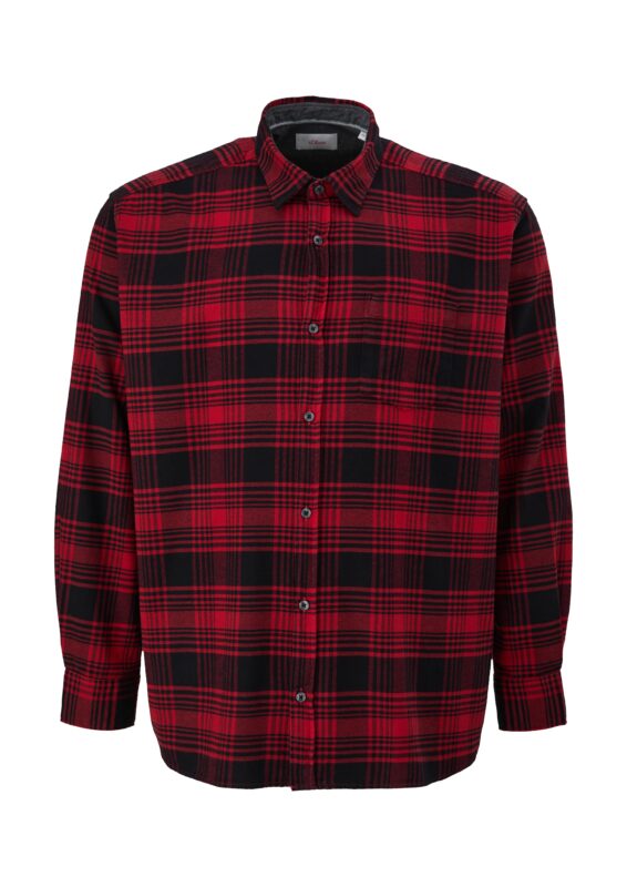 Flanellhemd Karo langarm