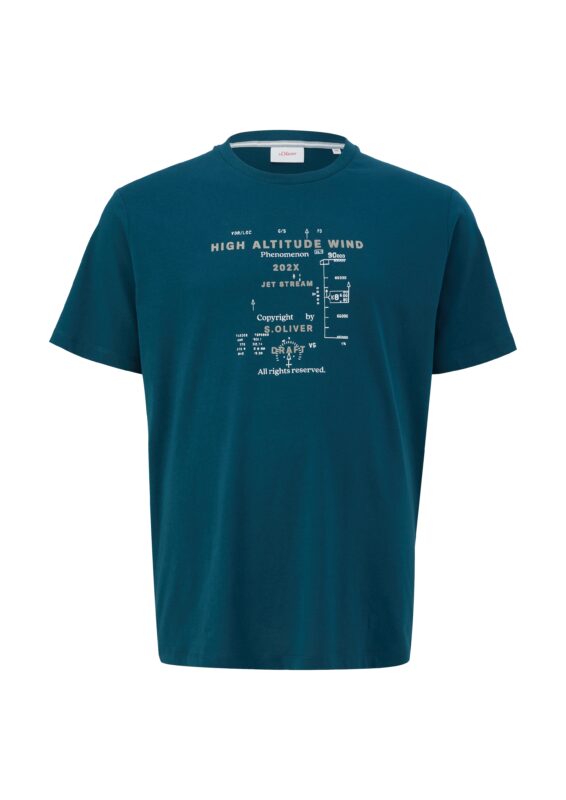 Rundhals-T-Shirt kurzarm