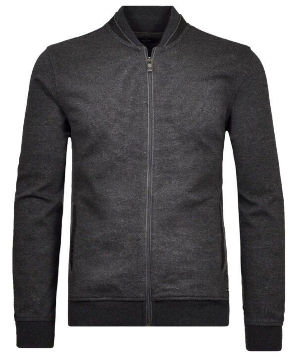 Sweaterweste mit Zipp