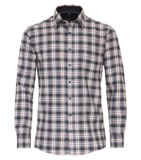 Flanellhemd Karo langarm