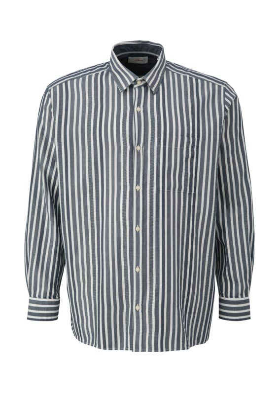 Hemd mit Streifen langarm