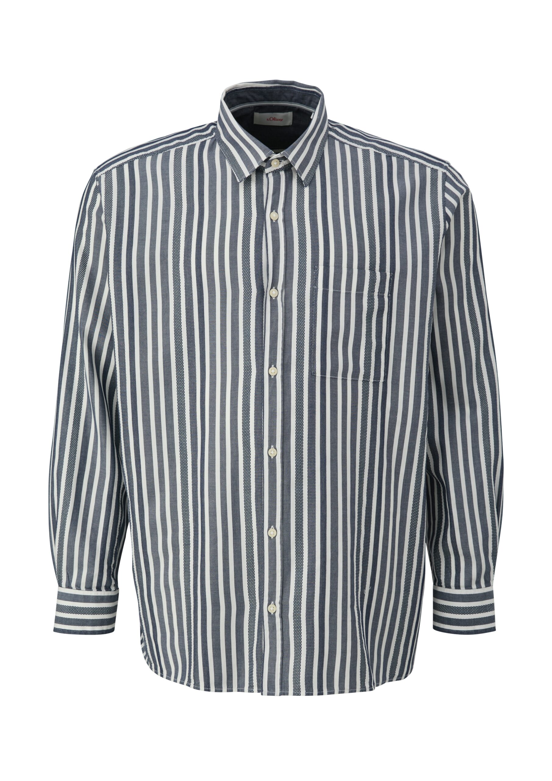 Hemd mit Streifen langarm