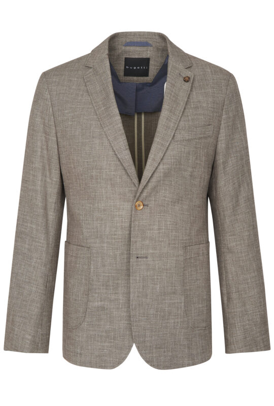 Sakko Baumwolle Zwei-Knopf einreihig