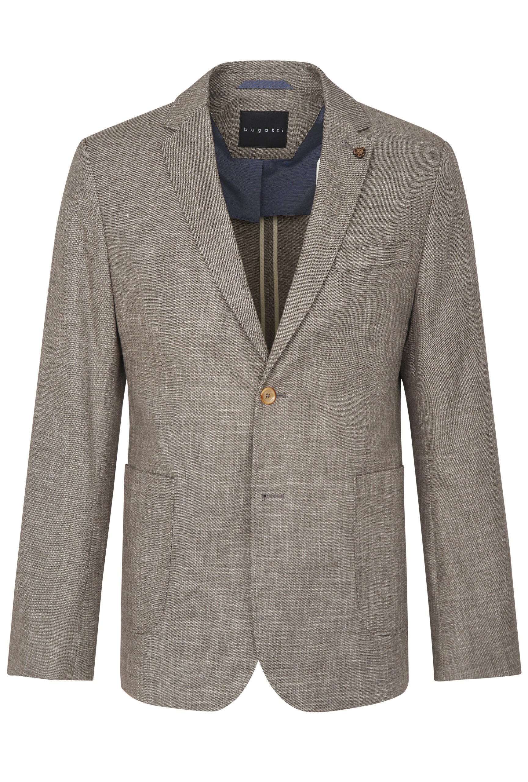 Sakko Baumwolle Zwei-Knopf einreihig