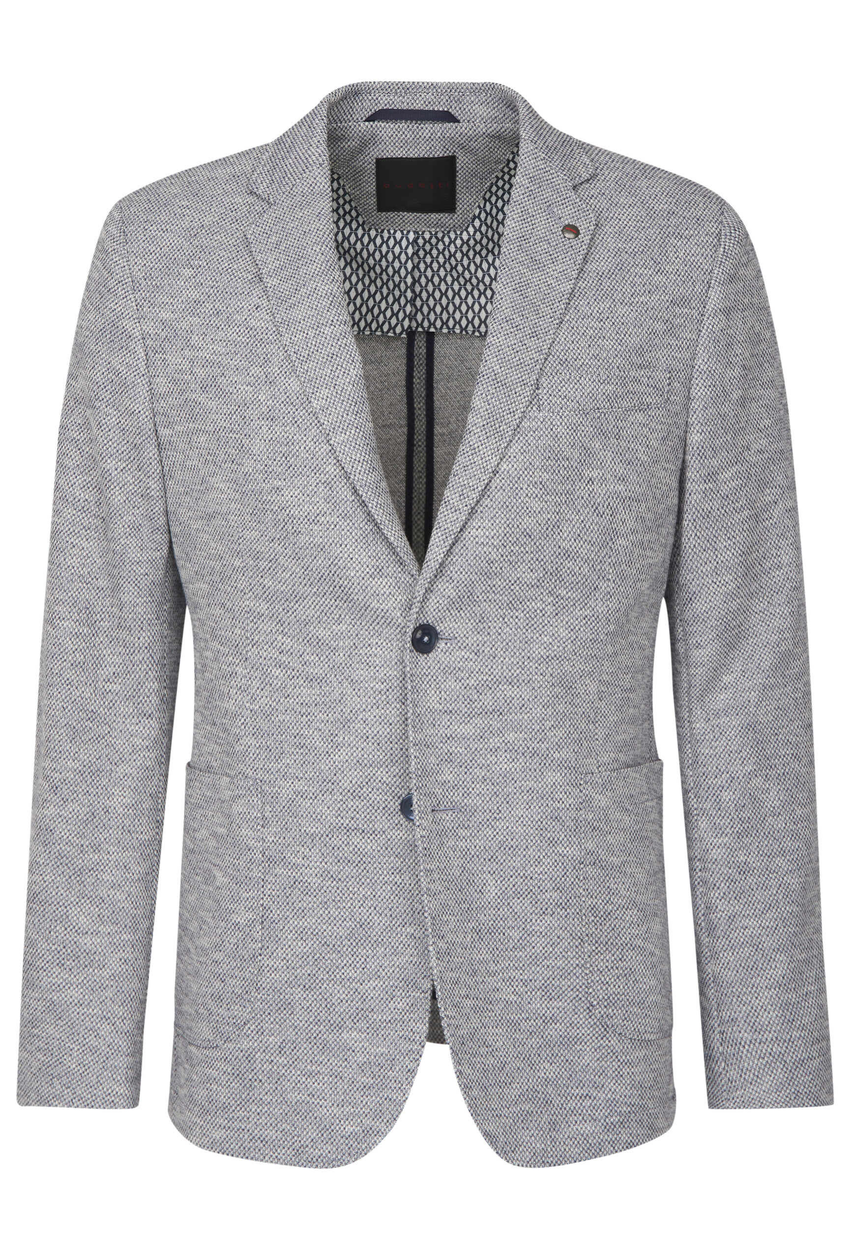 Sakko Baumwolle Zwei-Knopf einreihig