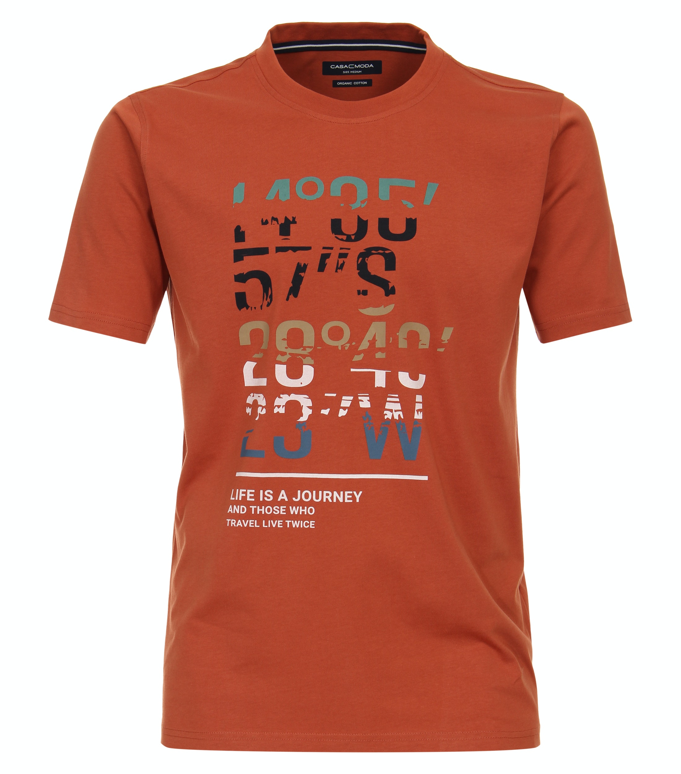 Rundhals-T-Shirt kurzarm