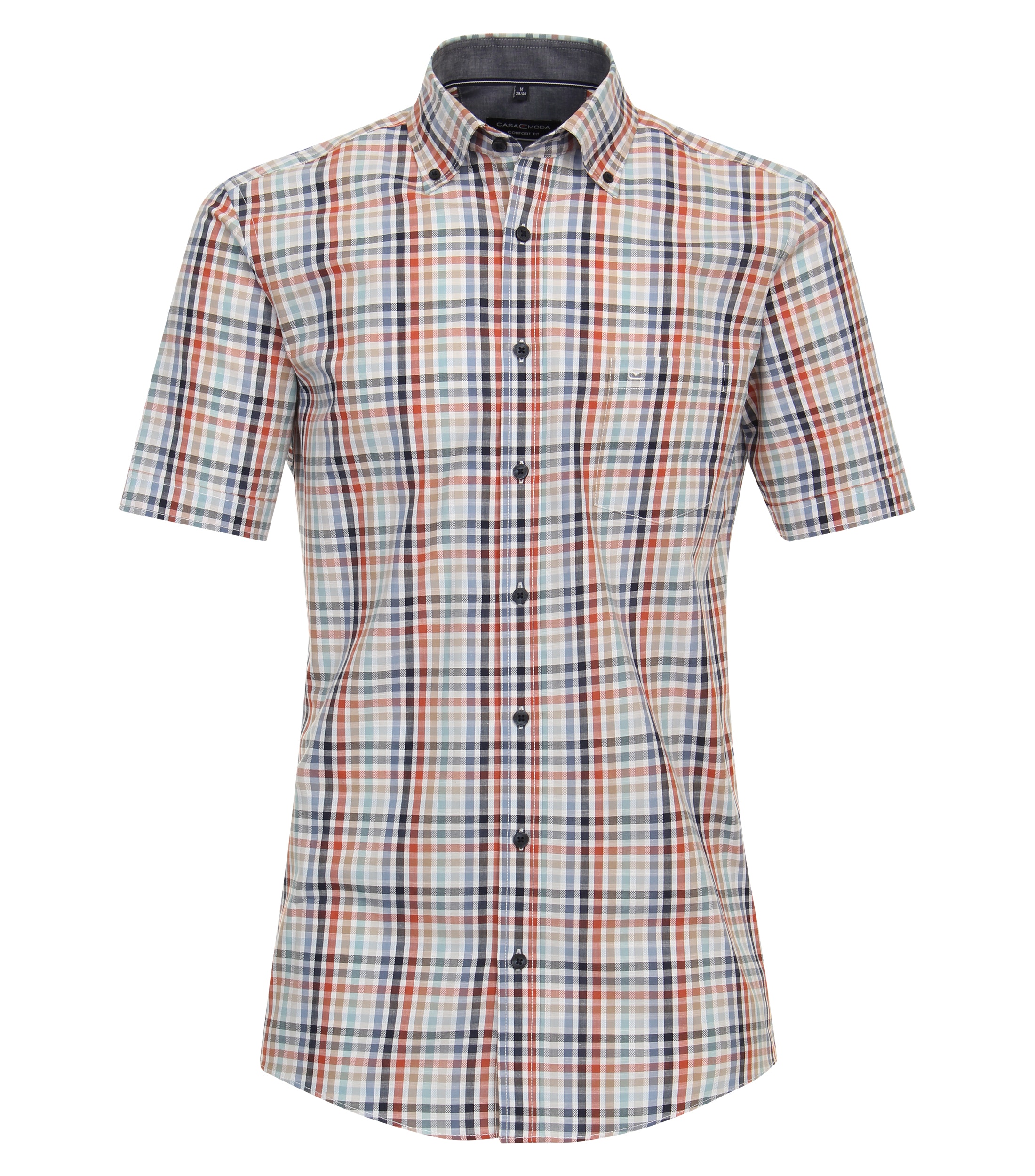 Hemd Karo kurzarm
