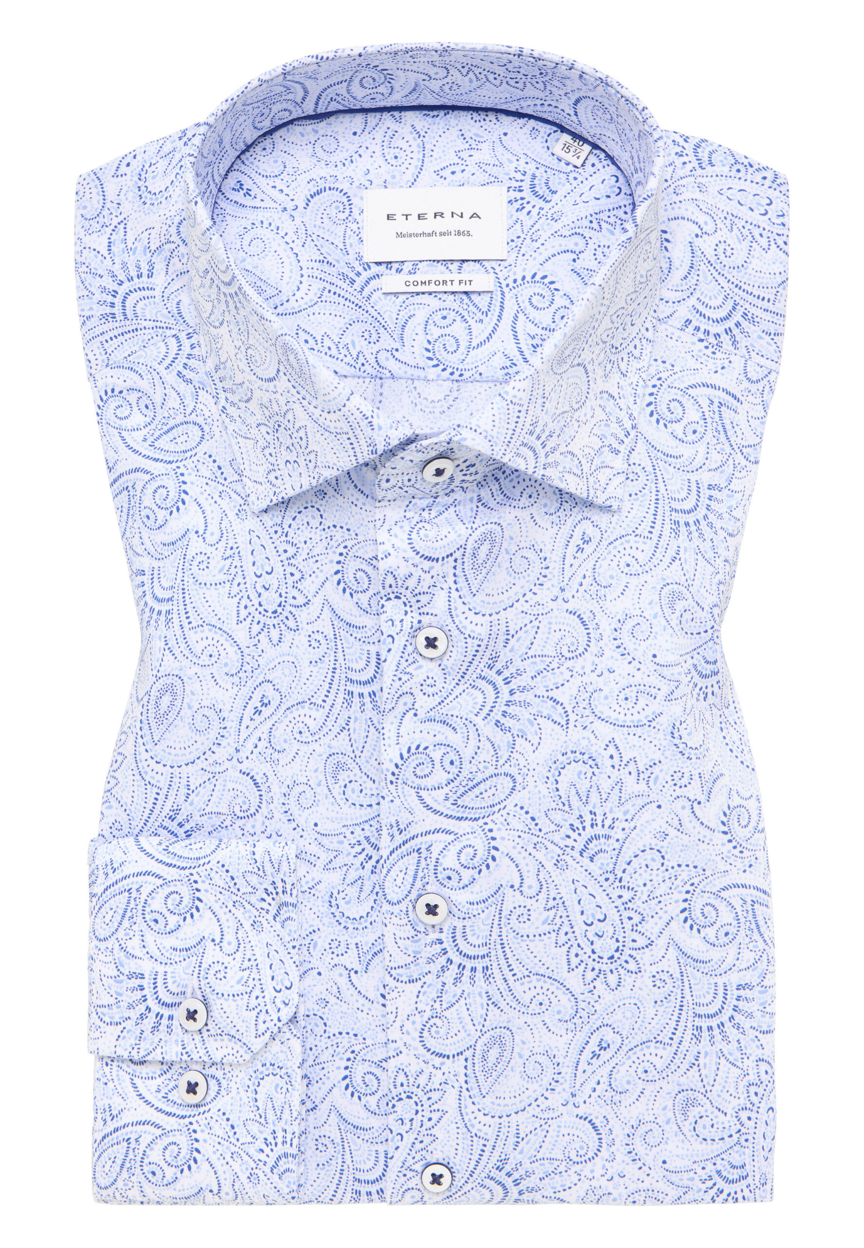 Hemd bedruckt langarm