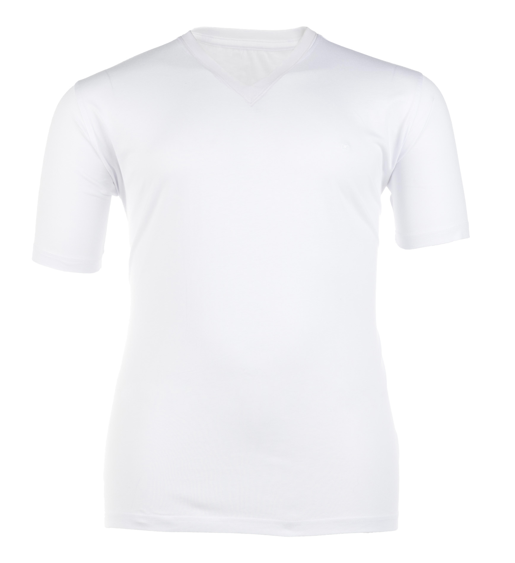 V-Neck T-Shirt kurzarm Doppelpack