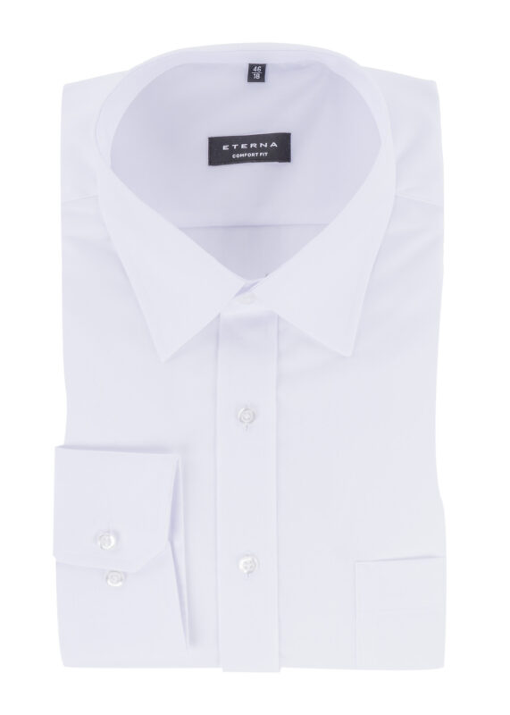 Hemd uni langarm Ärmellänge 72cm