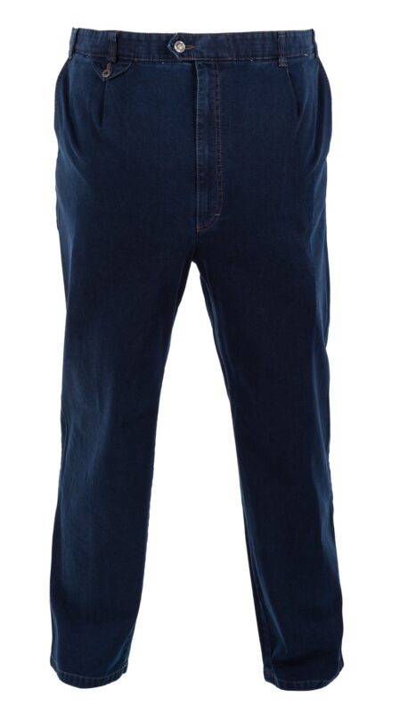 Hose Denim mit Bundfalte