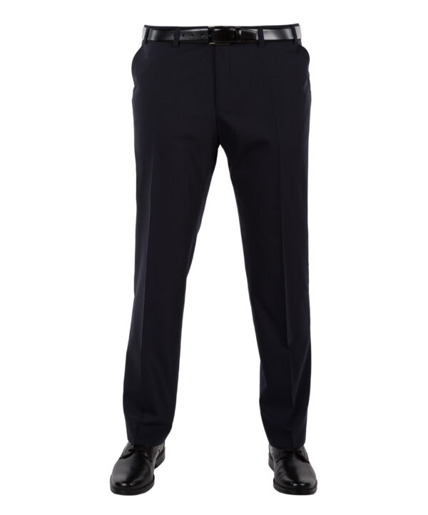 Hose Schurwolle Flat Front