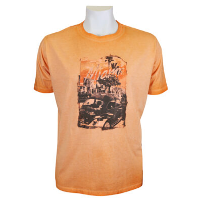 Rundhals-T-Shirt kurzarm