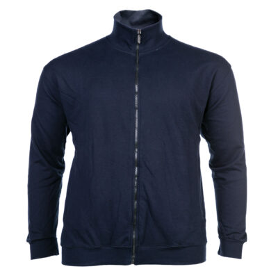 Sweaterweste mit Zipp