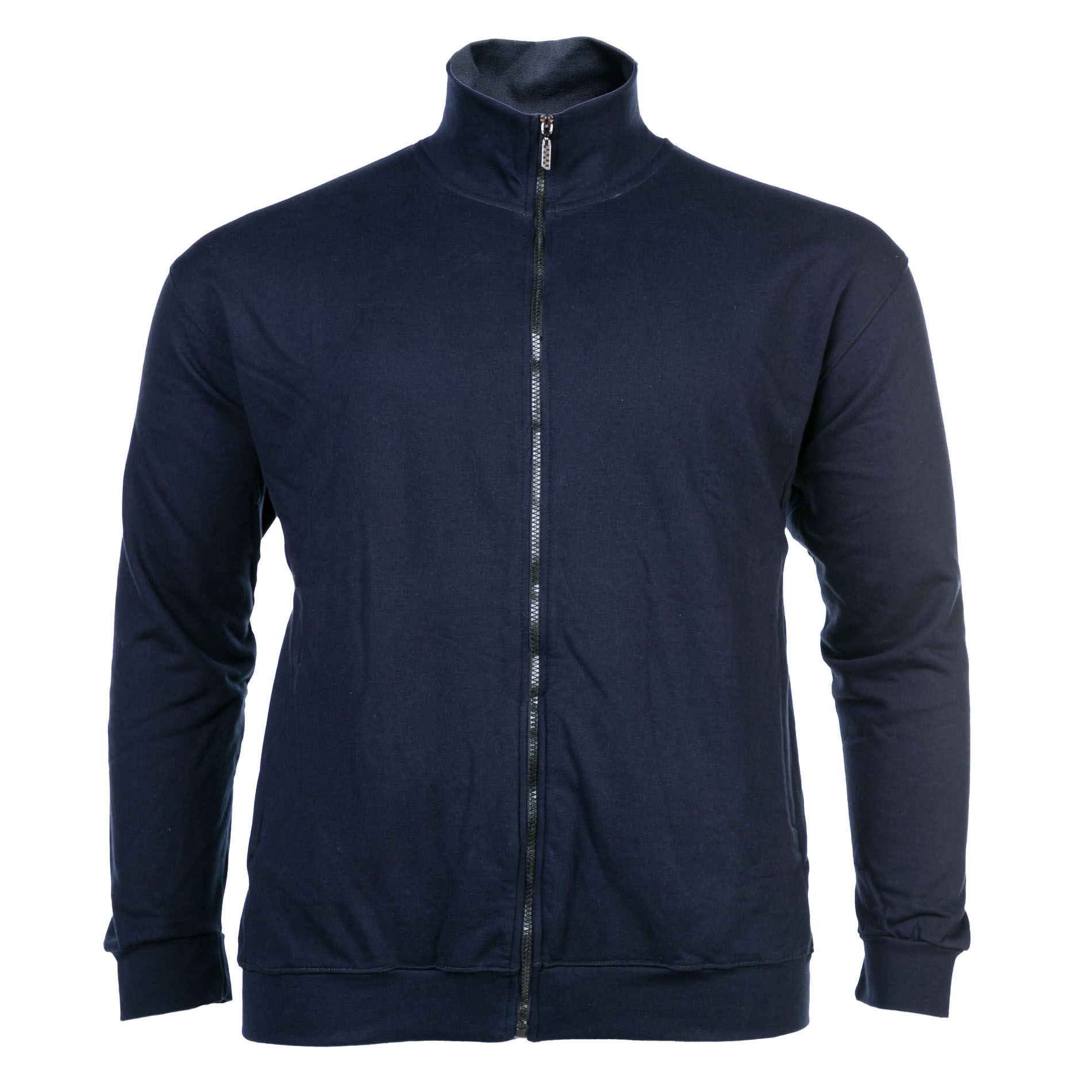 Sweaterweste mit Zipp