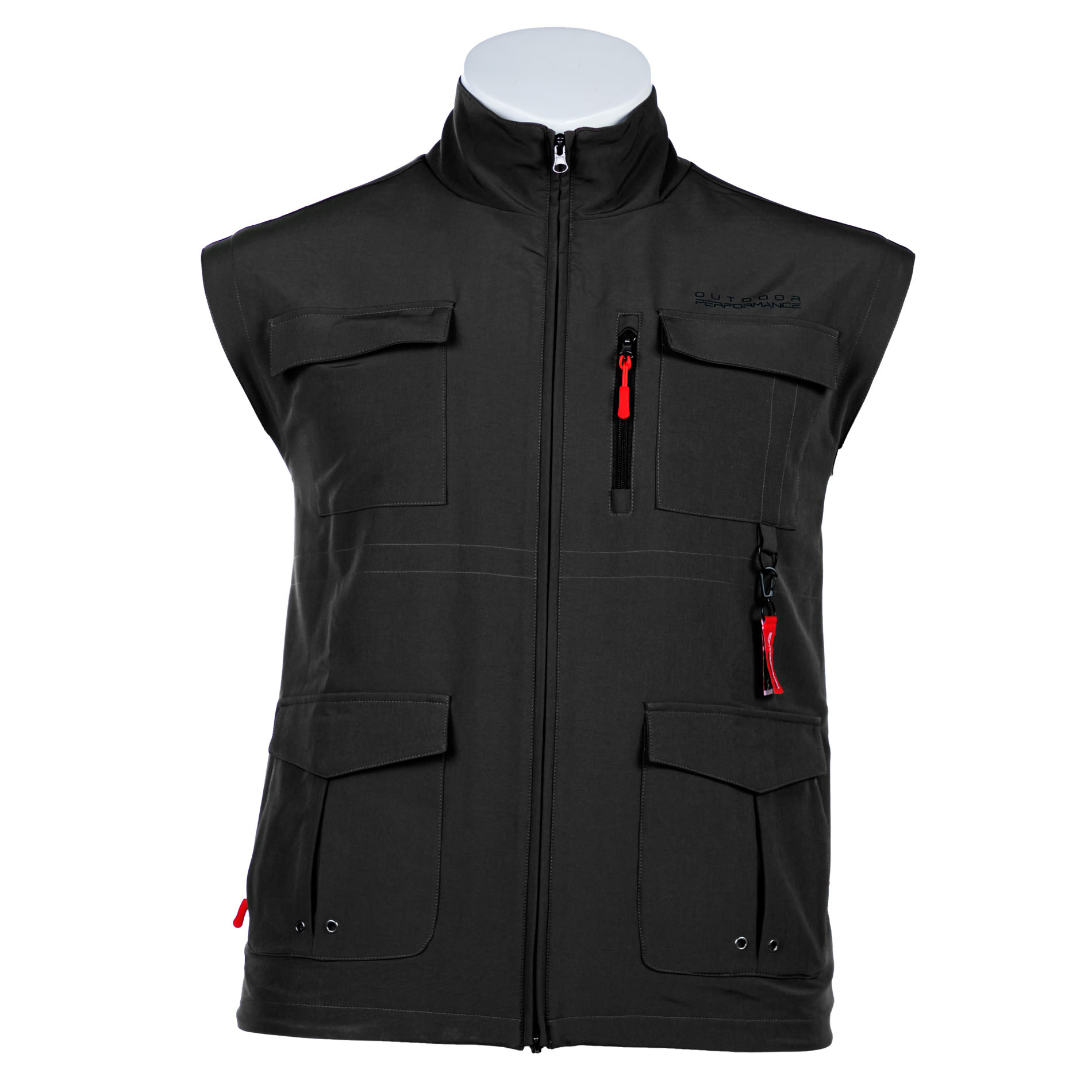 Outdoorgilet Mikrofaser