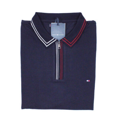 Poloshirt kurzarm mit Zipp