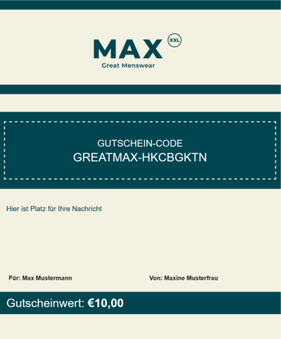 Gutschein - MAX