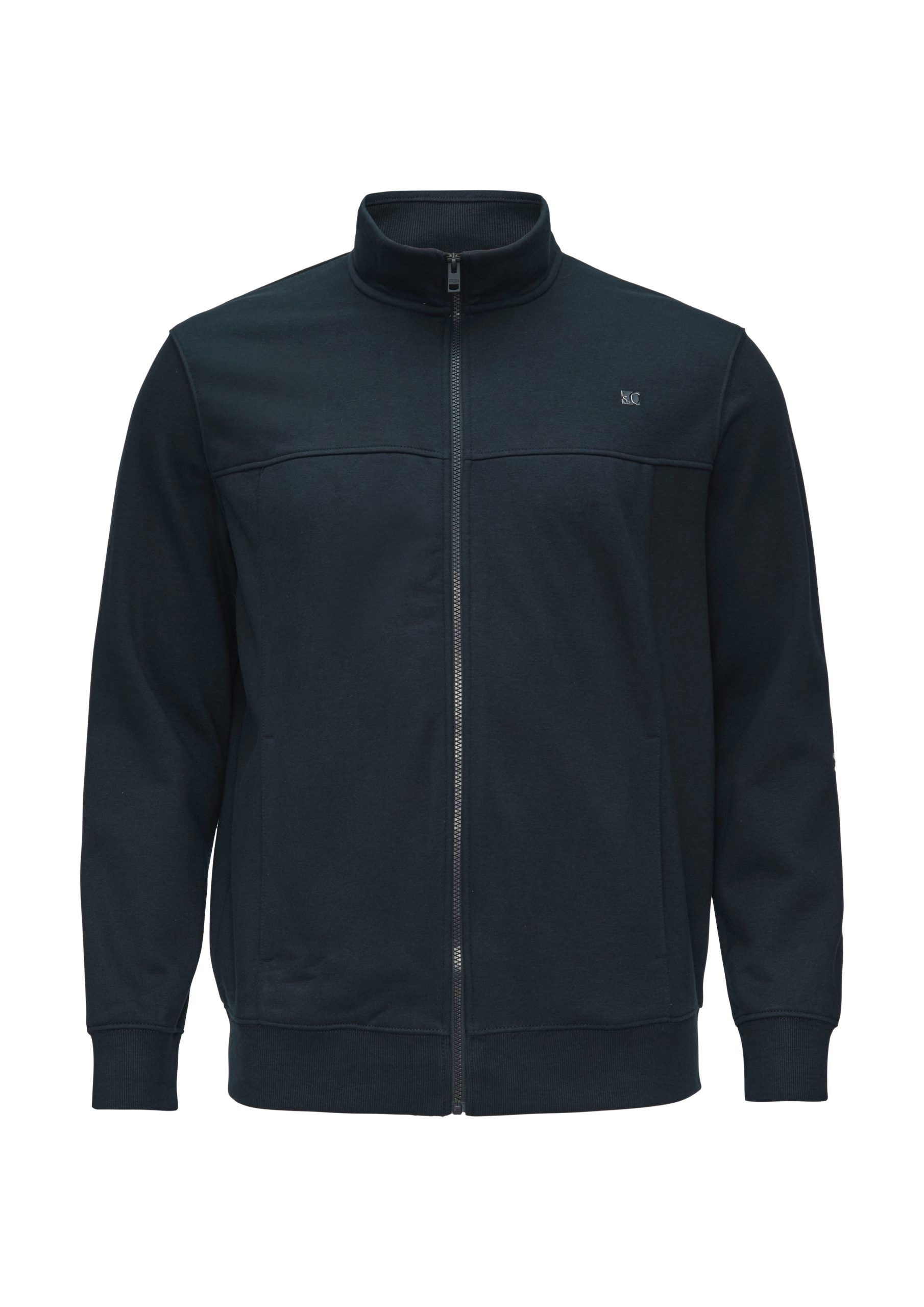 Zipp-Weste Sweater Bund